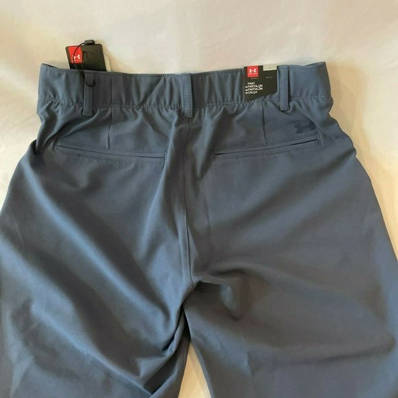 Under Armour UA Links Golf Pants NWT Size 4 Downpour Grey (Blue) $85 - Picture 6 of 7